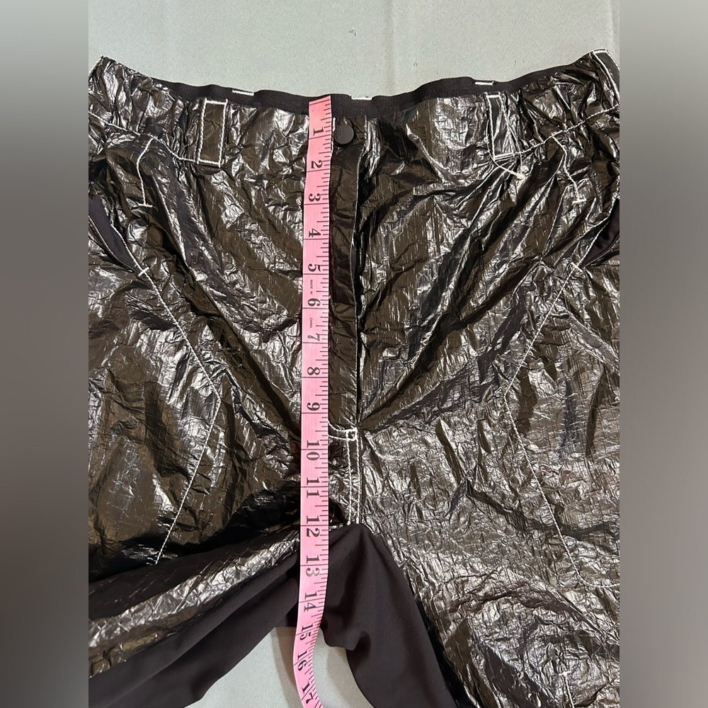 Free People Movement Rough Rider Rich Black Elastic Parachute Tyvek Pants NWOT M - Picture 13 of 16